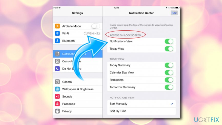 turn off mac notifications for facebook
